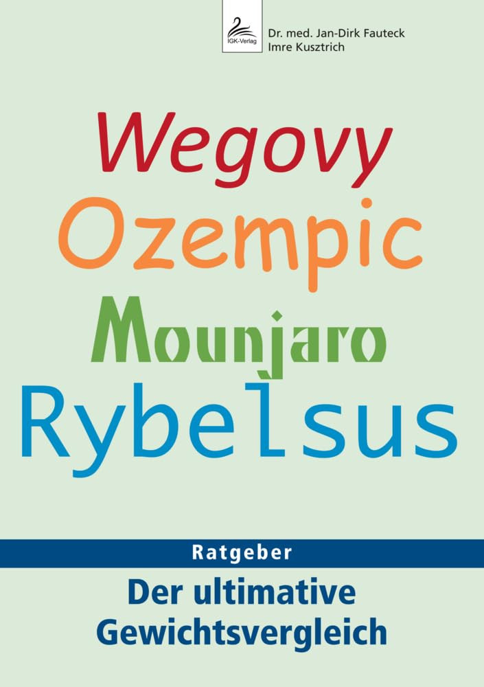 Dr. med. Jan-Di Wegovy, Ozempic, Mounjaro, Rybelsus: Ratgeber - Der  (Tascabile)