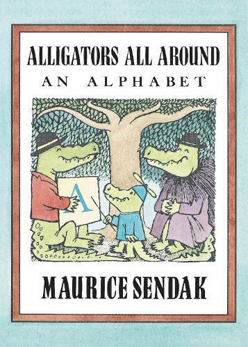 Maurice Sendak Alligators All Around Board Book (Libro di cartone)