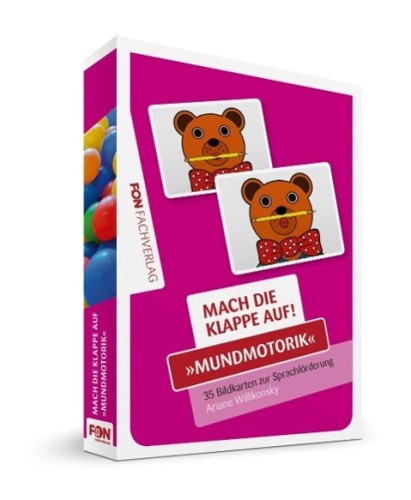 Mach die Klappe auf - Mundmotorik [German] by Willikonsky, Ariane
