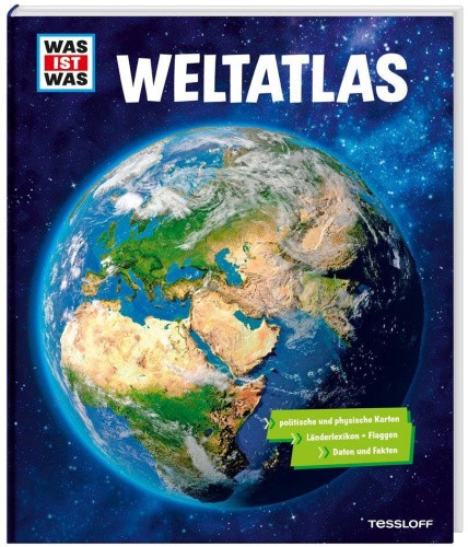WAS IST WAS Weltatlas [German] by Baur, Manfred