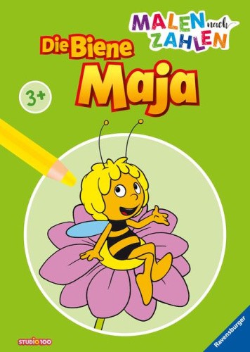 Die Biene Maja: Malen nach Zahlen ab 3 [German] by Merle, Katrin