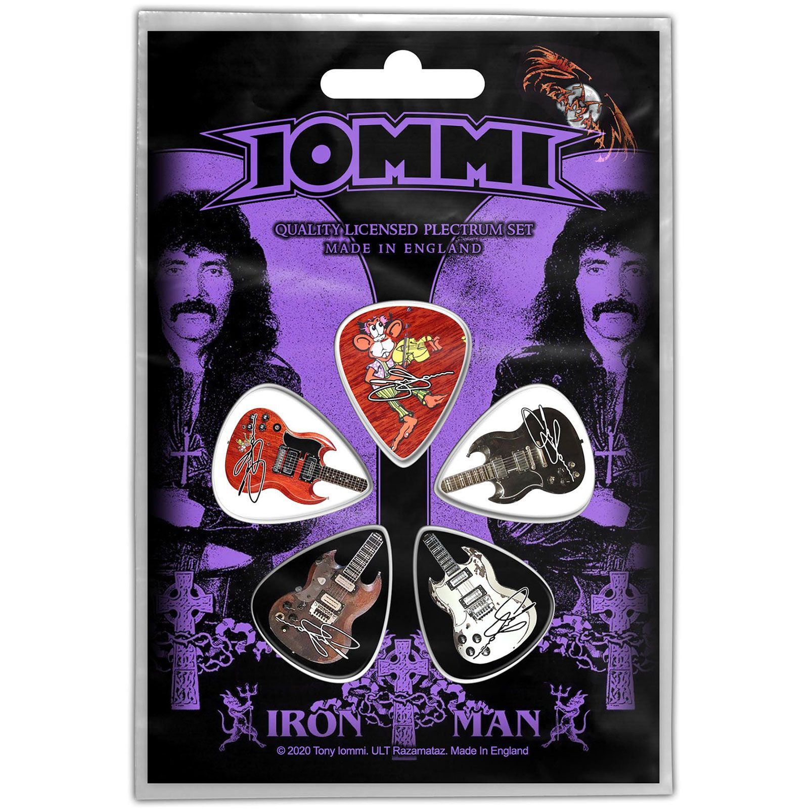 Audio & Hi-Fi Tony Iommi: Iron Man Plectrum Pack