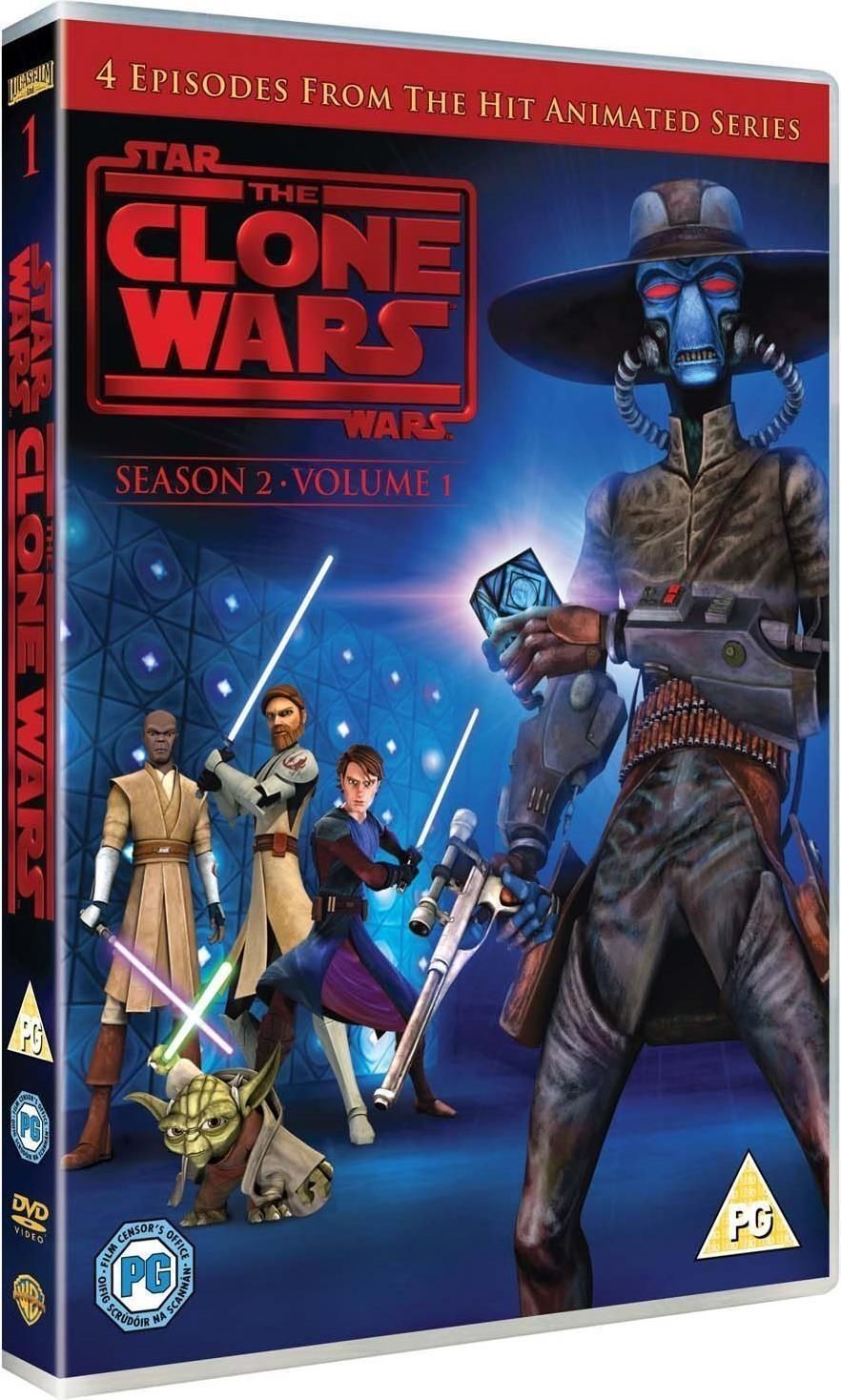 Dvd Star Wars: The Clone Wars - Season 2 Vol.1 [Edizione: Regno Unito]