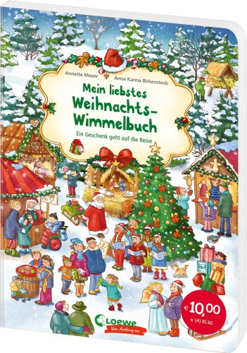 Mein liebstes Weihnachts-Wimmelbuch [German] by Moser, Annette