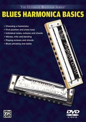 Ultimate Beginner Blues Harmonica Basics, Vol 1 & 2: DVD [Audio] by Alfred Music