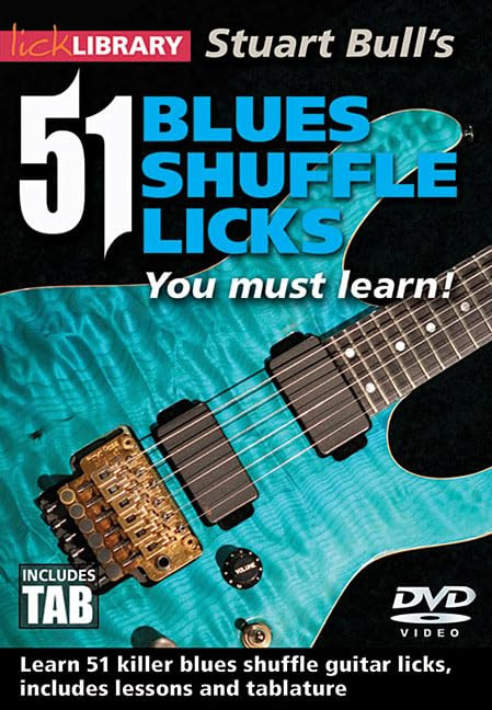 Stuart Bull's 51 Blues Shuffle Licks (DVD)