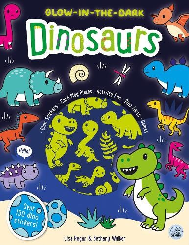 Glow-in-the-Dark Dinosaurs Sticker Activity Book (Glow-in-the-Dark Sticker