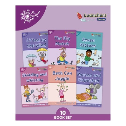 Phonic Books Dandelion Launchers Extras Stages 16-20: Simple two-syllable