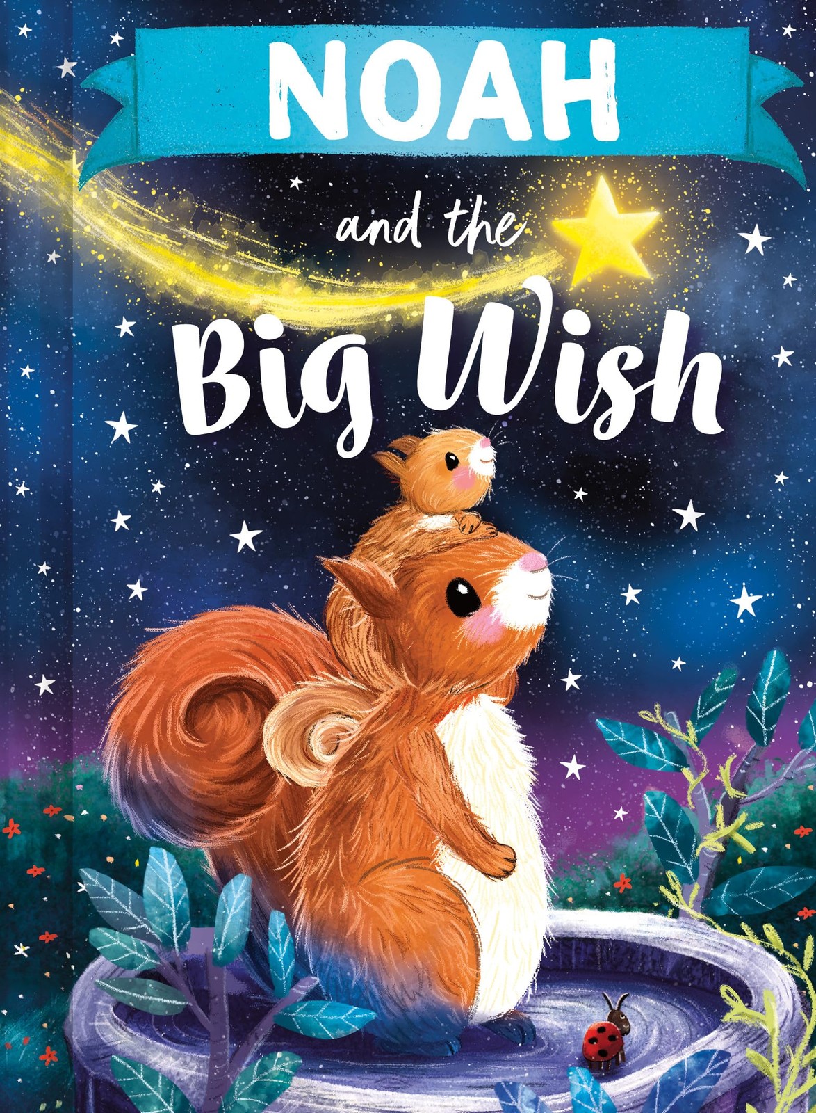 Noah and the Big Wish: A Personalized Book About Love and Fri (Copertina rigida)
