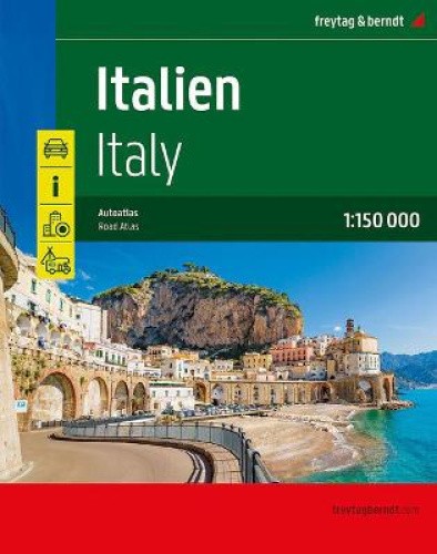 Italien, Autoatlas 1:150.000, freytag & berndt [Czech]
