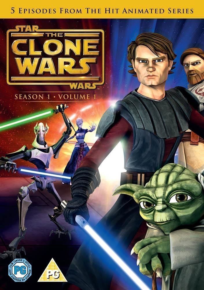 Dvd Star Wars - The Clone Wars: Season 1 - Volume 1 [Edizione: Regno Unito]