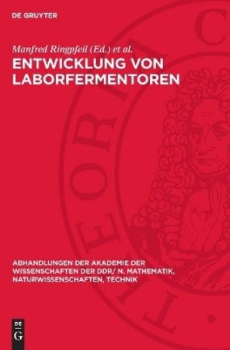 Entwicklung Von Laborfermentoren (Copertina rigida)