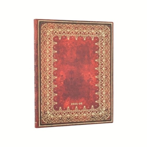 2026 Foiled (Old Leather Collection) Ultra 18-month Vertical Softcover Flexi