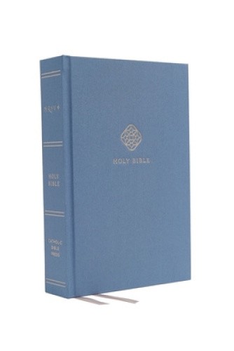 Nrsv, Catholic Bible, Journal Edition, Cloth Over Board, Blue, Comfort Print: