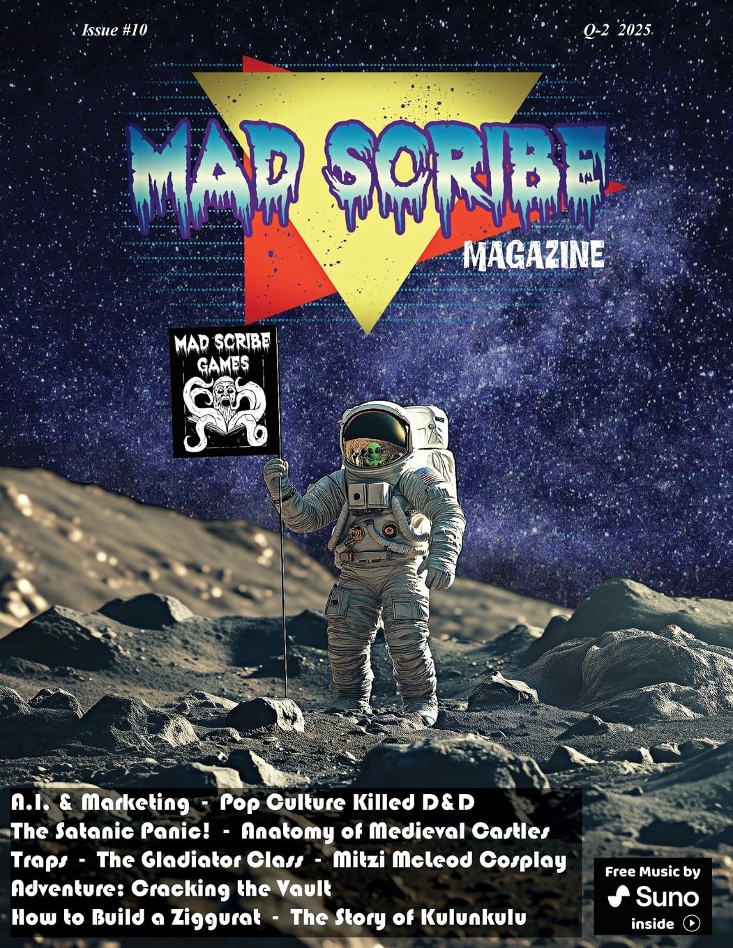 Kyle Woods Chris Miller Derek Ruiz Mad Scribe Magazine Issue #10 (Tascabile)