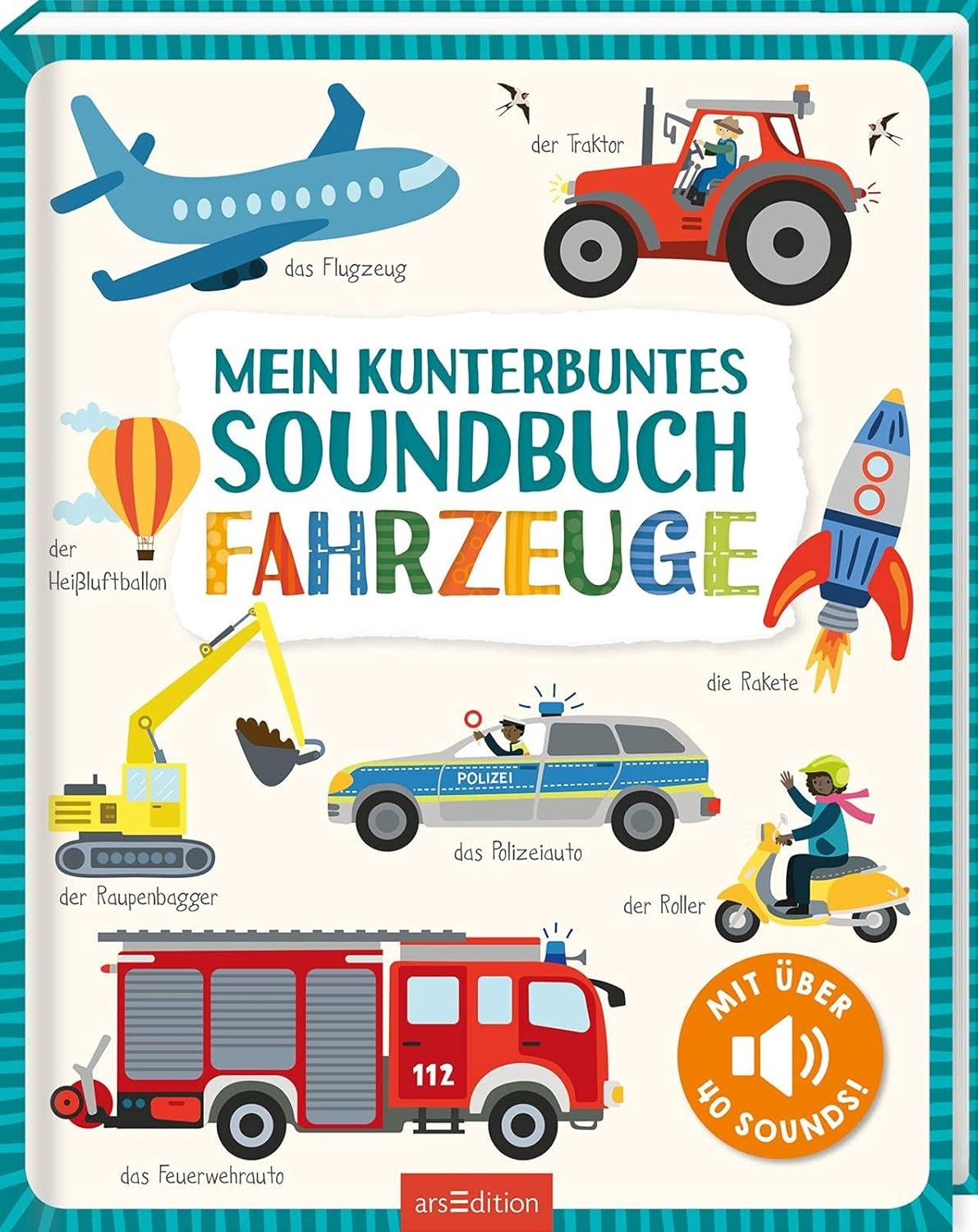 9783845846590 Mein kunterbuntes Soundbuch – Fahrzeuge: Mit üb...ab 24 Monaten