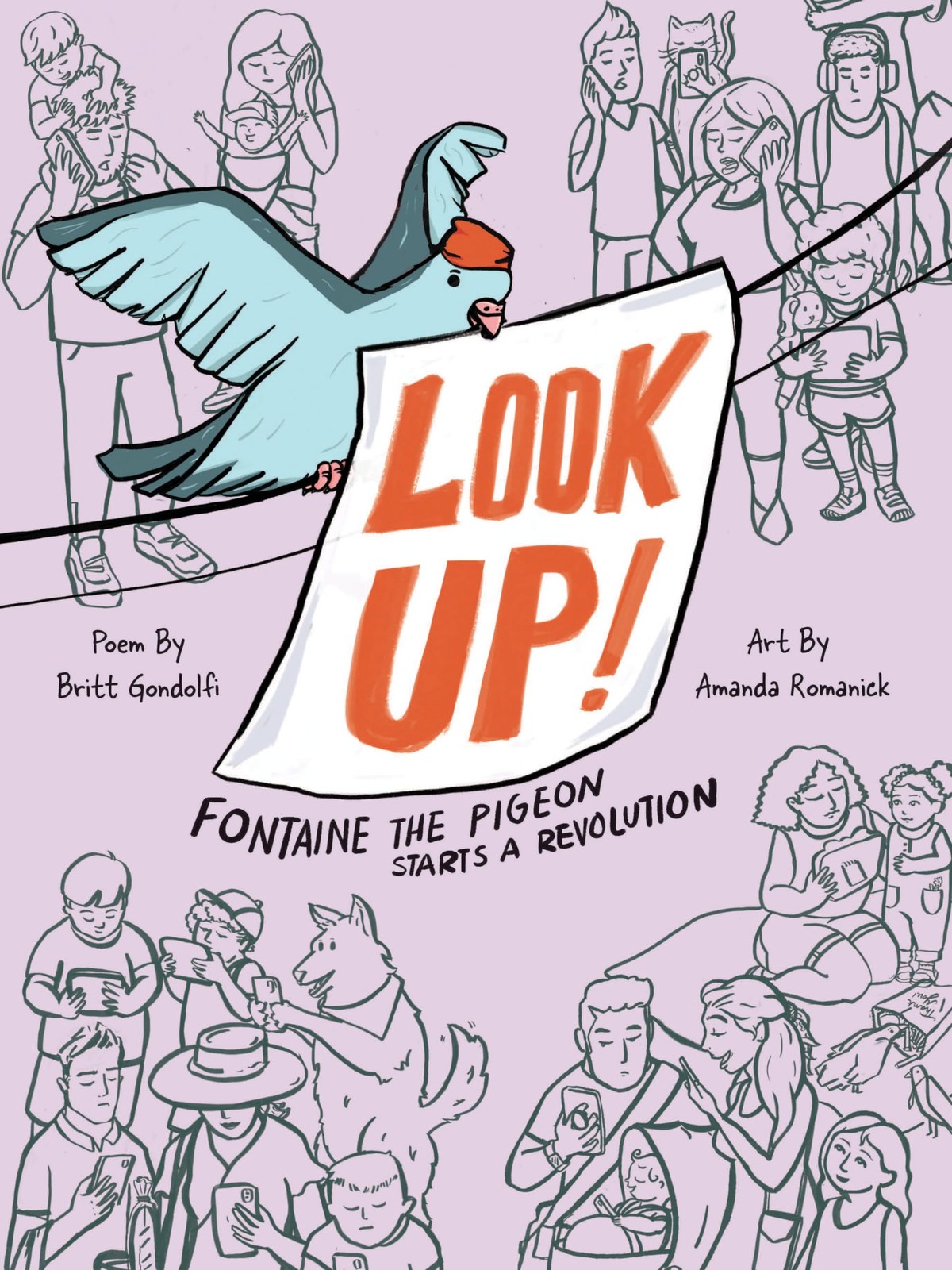 Gondolfi Britt Look Up Book NUOVO