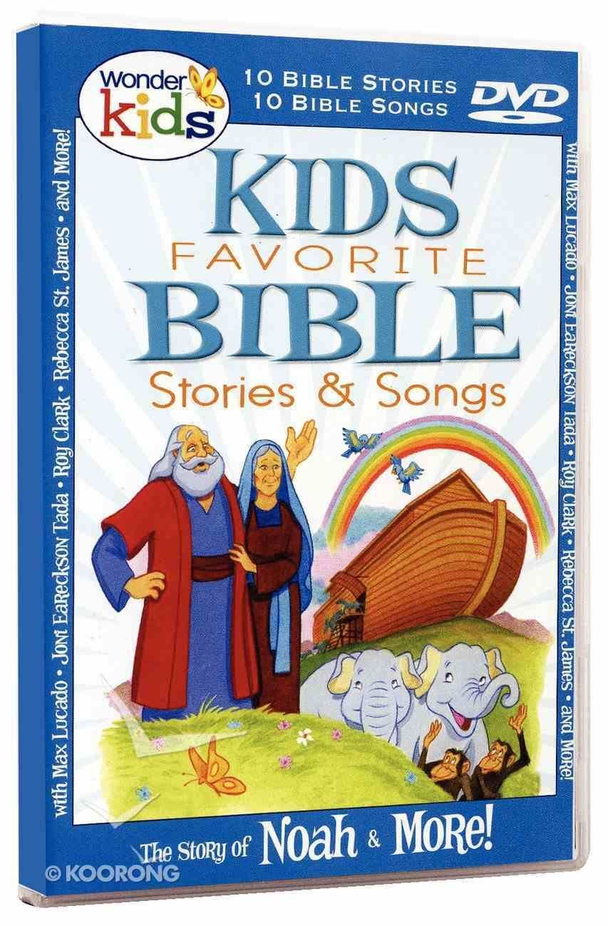 Dvd Wonder Kids: Kids Favourite Bible Stories & Songs [Edizione: Regno Unito]