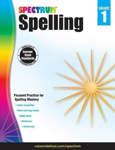 Spectrum Spectrum Spelling, Grade 1 (Copertina rigida)