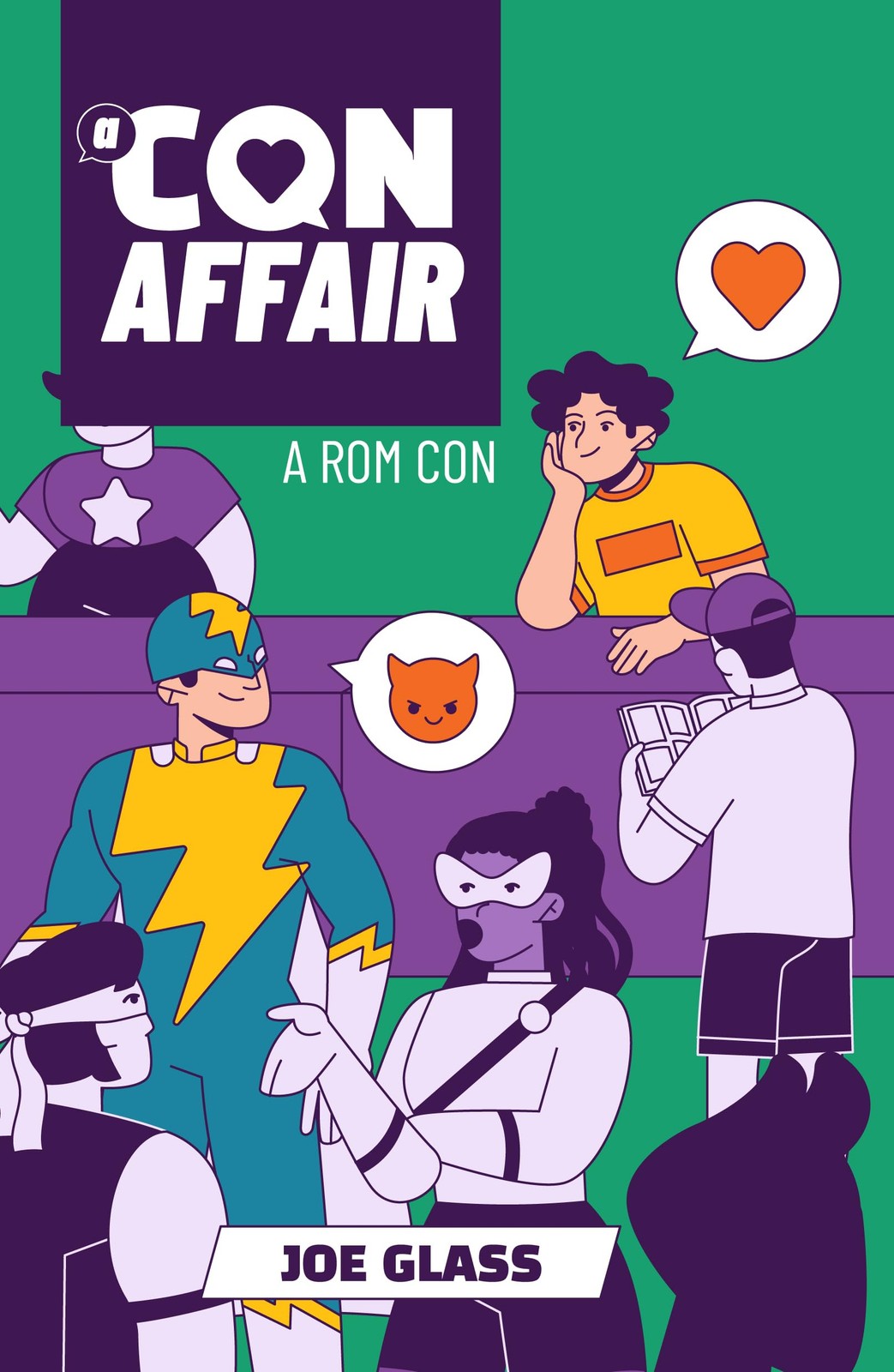 Joe Glass A Con Affair (Between the Panels) (Tascabile)