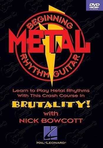 Nick Bowcott Beginning Metal Rhythm Guitar (DVD)