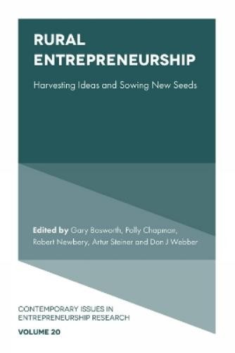 Gary Bosworth Rural Entrepreneurship (Copertina rigida)