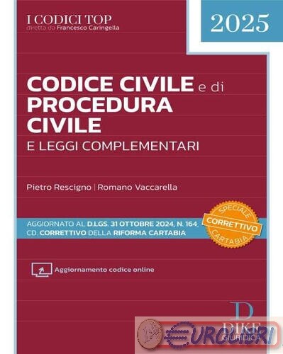 9788858216965 Romano Vaccarella Codice civile e di procedura civile e leggi comp