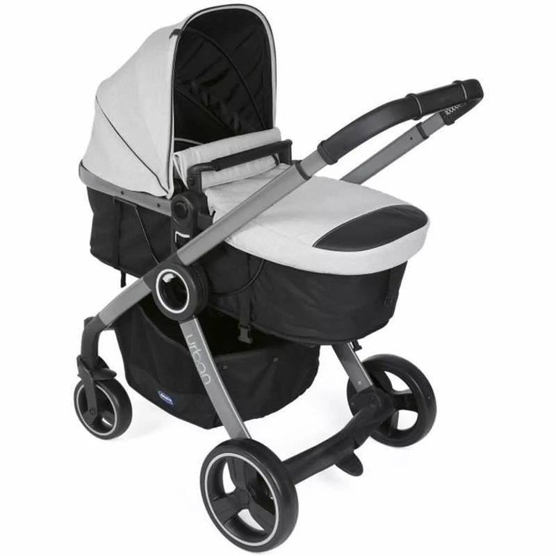 CHICCO PASSEGGINO URBAN PRO COMPATTO RICHIUDIBILE CON COLOR PACK GREY MIST
