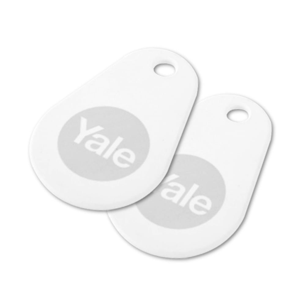 Yale Smart Lock Key Tags - White NUOVO