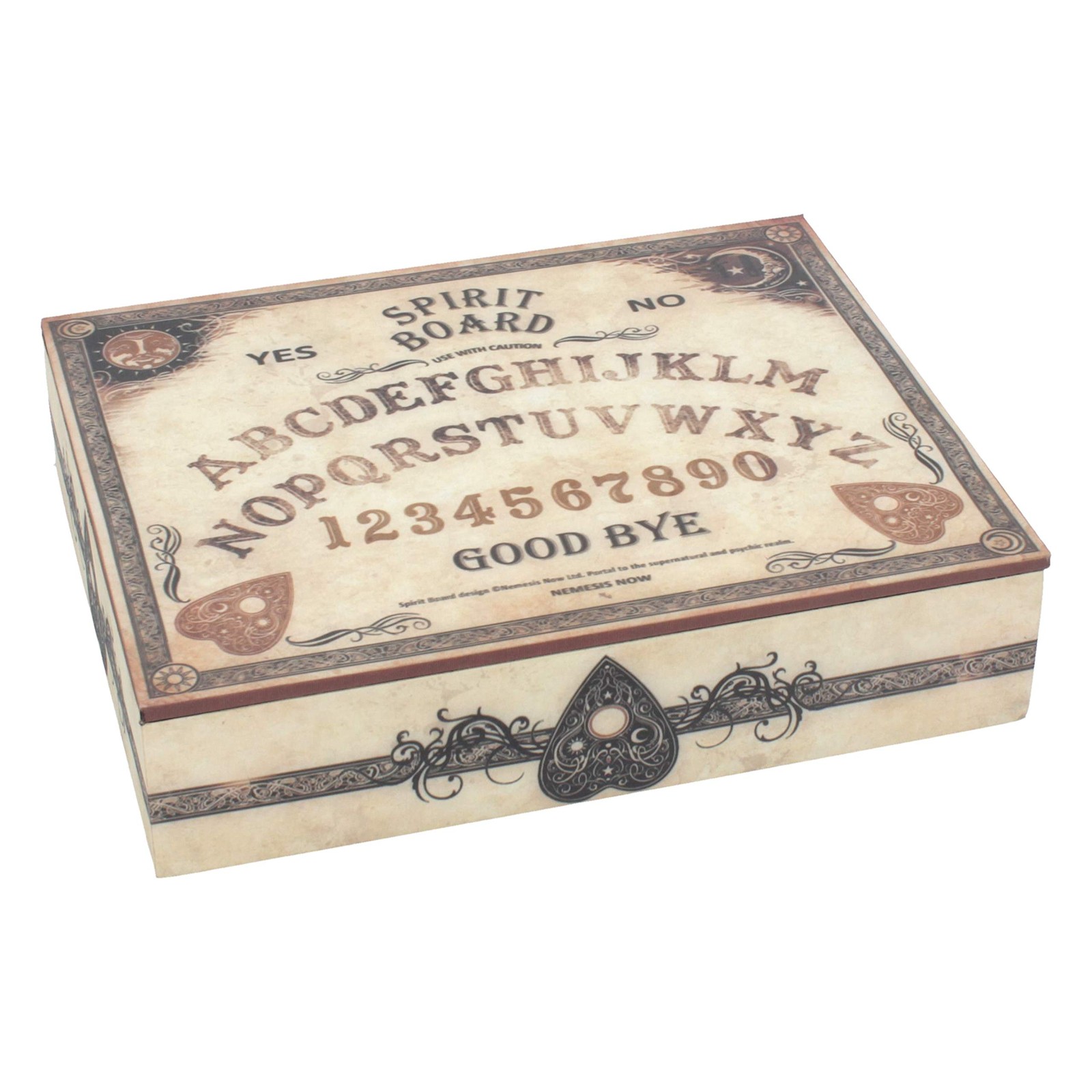NN Designs Jewellery Box Ouija/ Spirit Board Print NUOVO