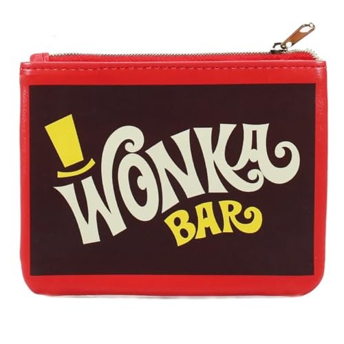 WILLY WONKA Wonka Coin Purse (9cm x 13cm) NUOVO