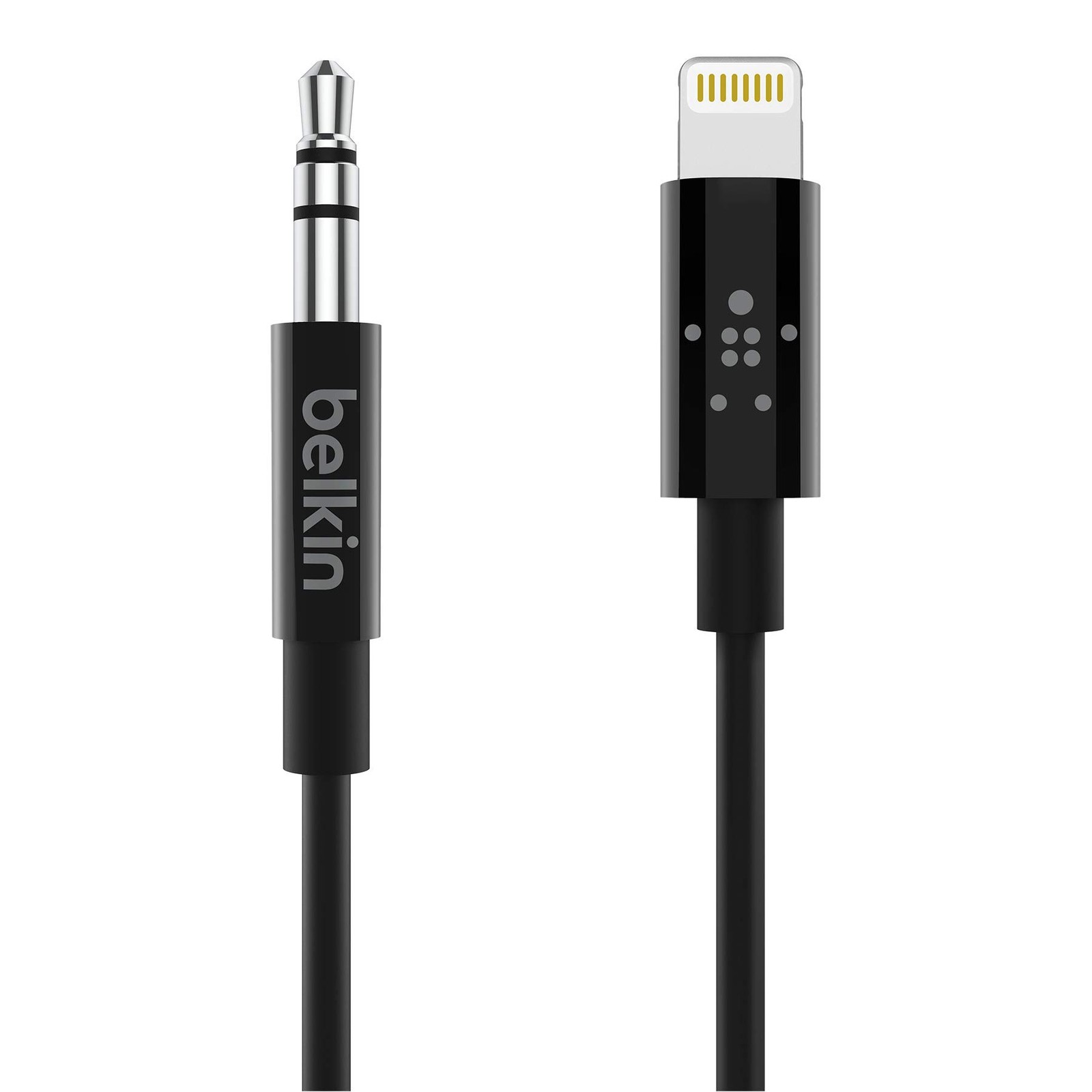 Mixit Lightning 3.5Mm Aux Cable 0.9 M Black NUOVO