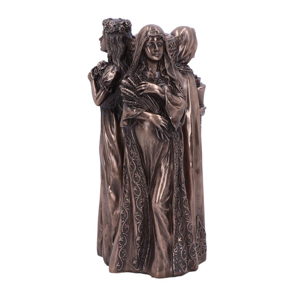 Maiden, Mother, Crone Candle Holder 17Cm NUOVO