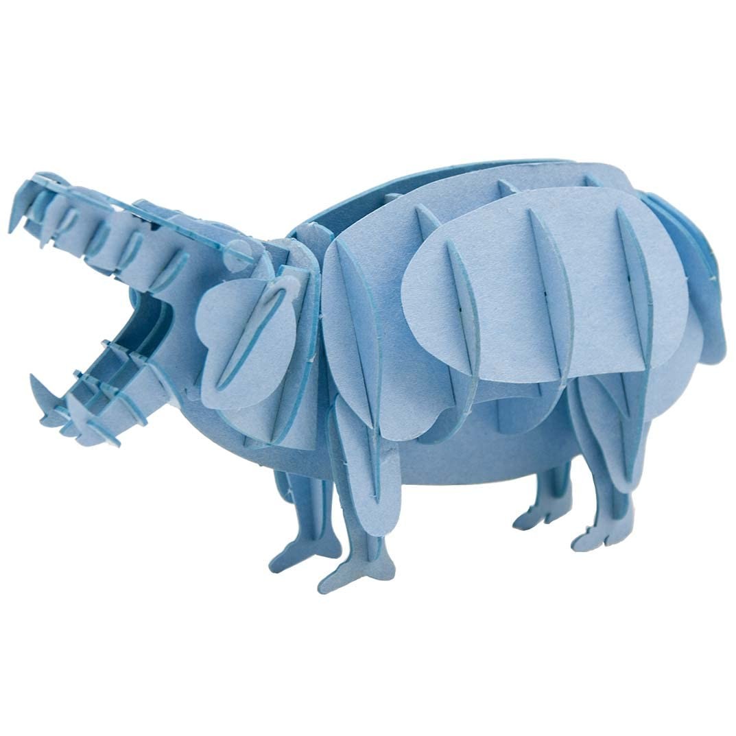 3D Paper Model Hippo NUOVO