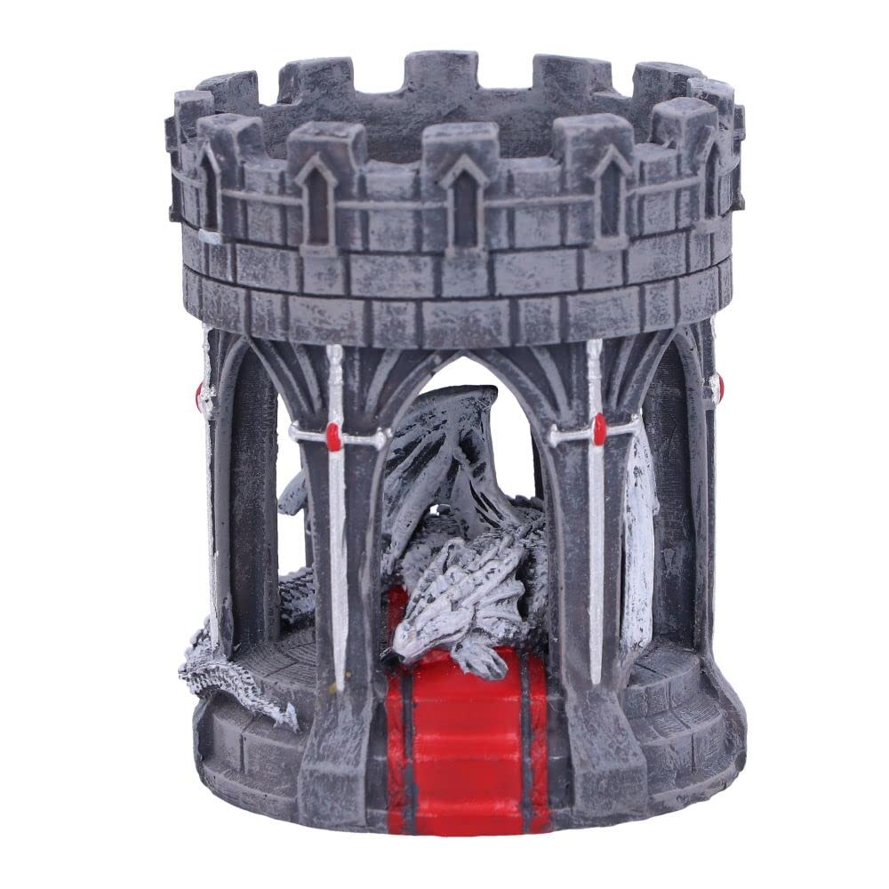 Anne Stokes Valour Tea Light Holder 6Cm NUOVO