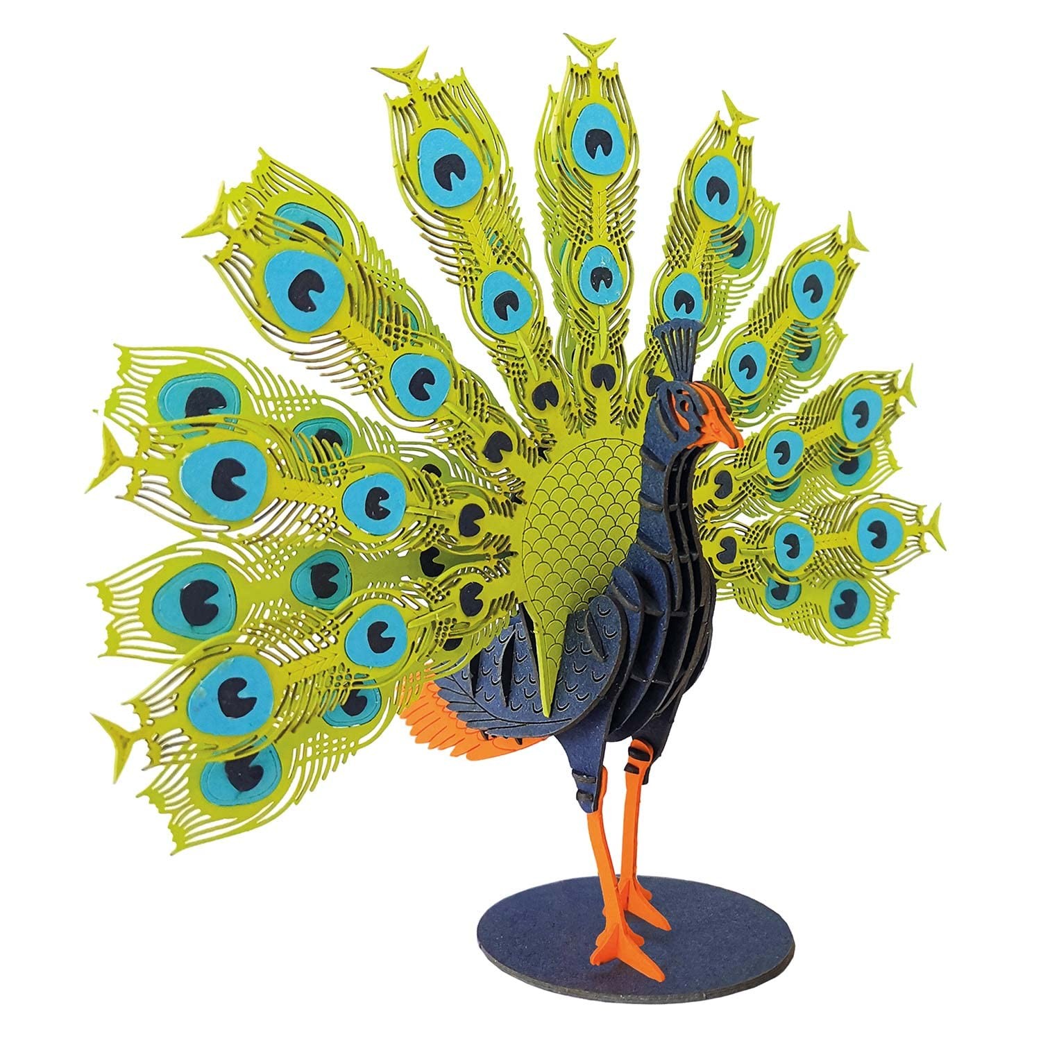 3D Paper Model Peacock NUOVO