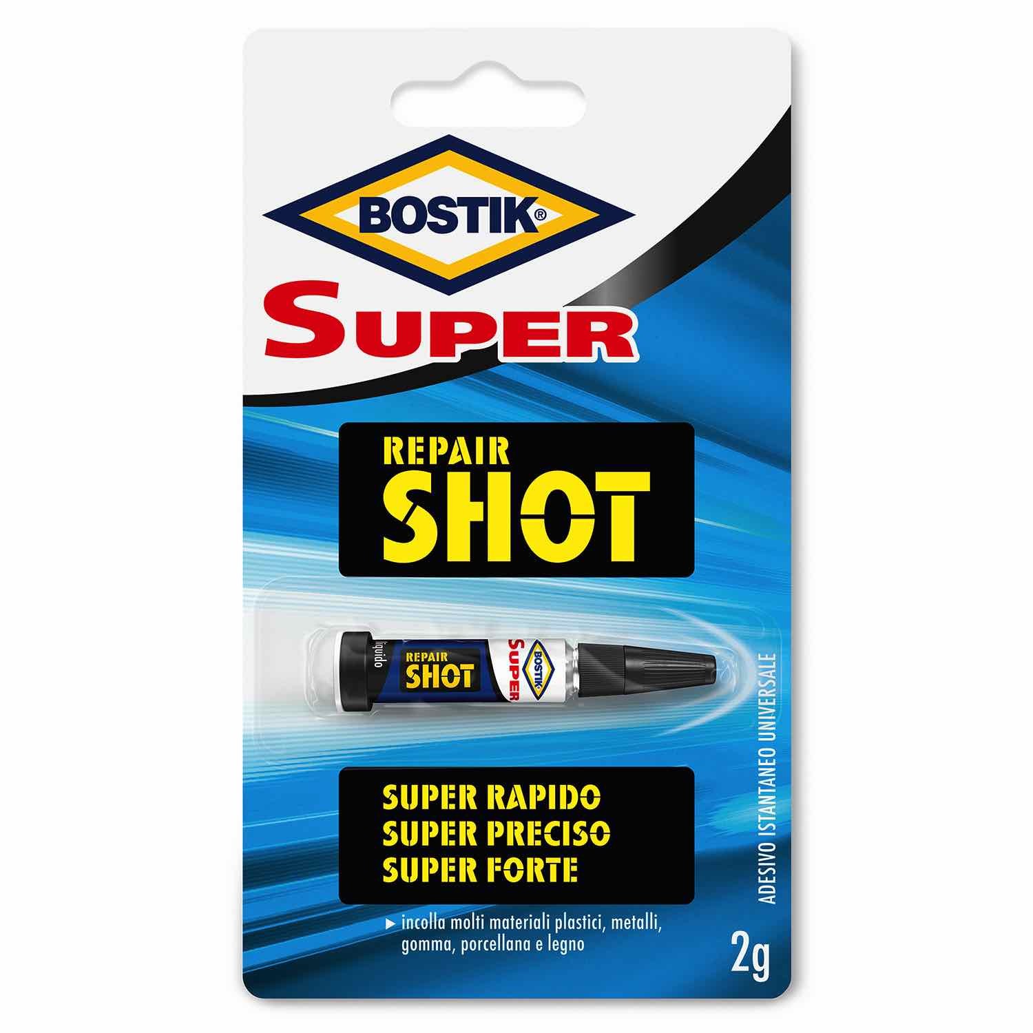 Bostik Super Repair Shot adesivo liquido per riparazioni super rapide e precise
