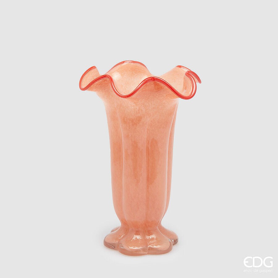 EDG Enzo De Gasperi EDG Enzo De Gasperi Vaso Campanula H 30 Cm D 19 Cm Orange