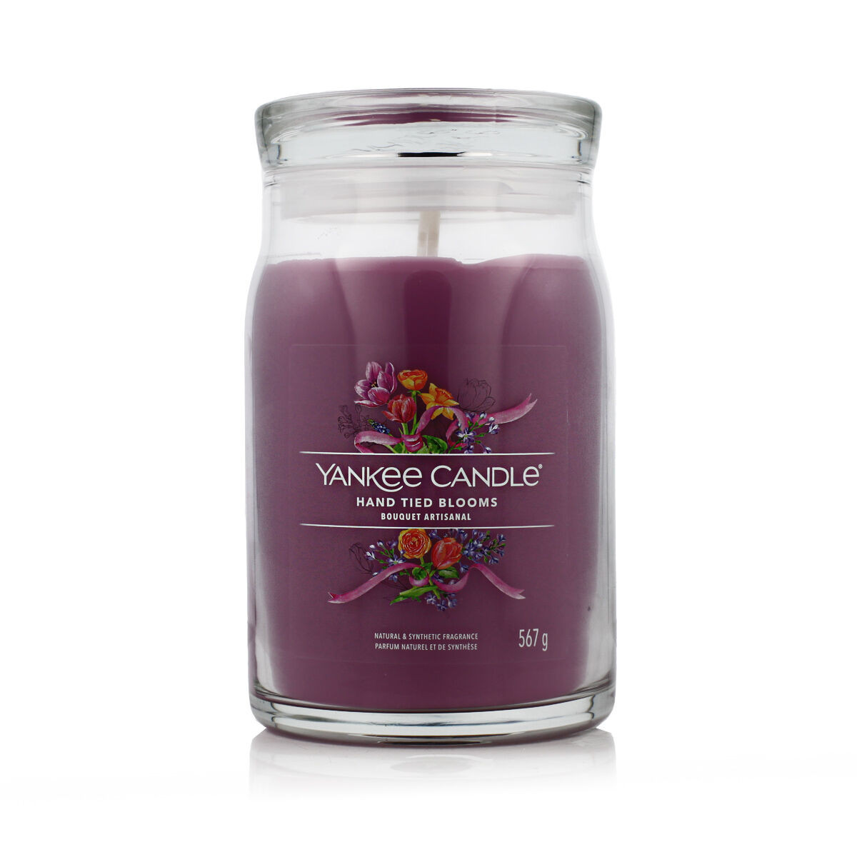 Candela Profumata Yankee Candle Signature Large Jar Hand Tied Blooms 567 g
