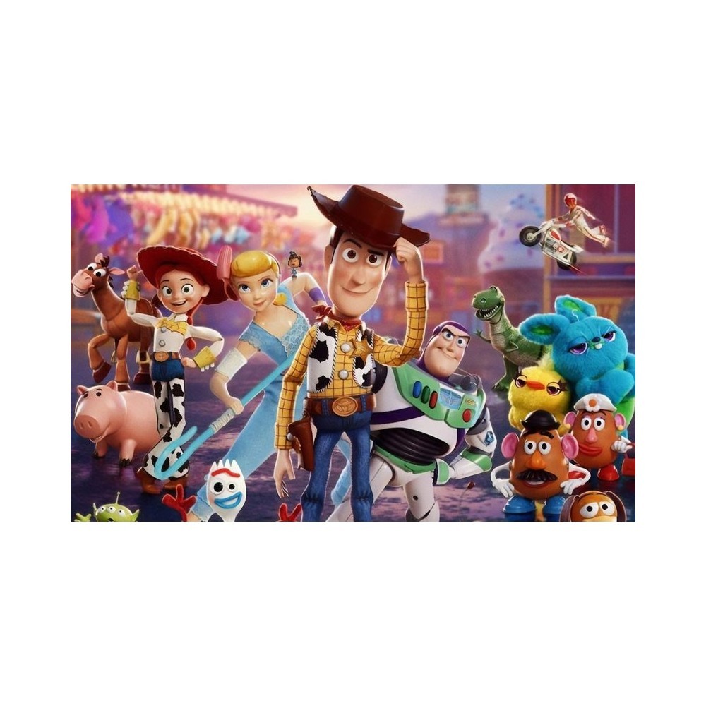 Cialda in Ostia del cartone Toy Story 4 per Decorazione di Torte per Compleanni