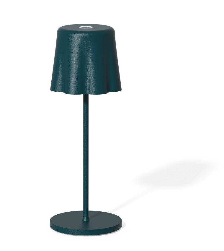 Fade Fade Lampada da Tavolo Aladina Led Ricaricabile H 30 Cm D 11 Cm Wireless Di