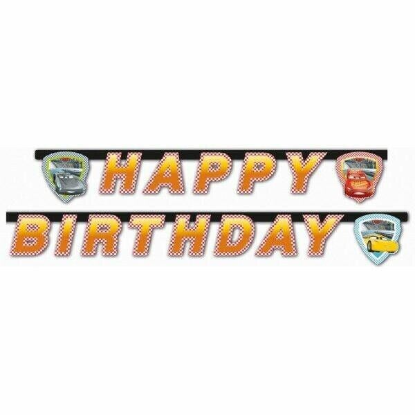 FESTONE HAPPY BIRTHDAY CARS 3 2MT