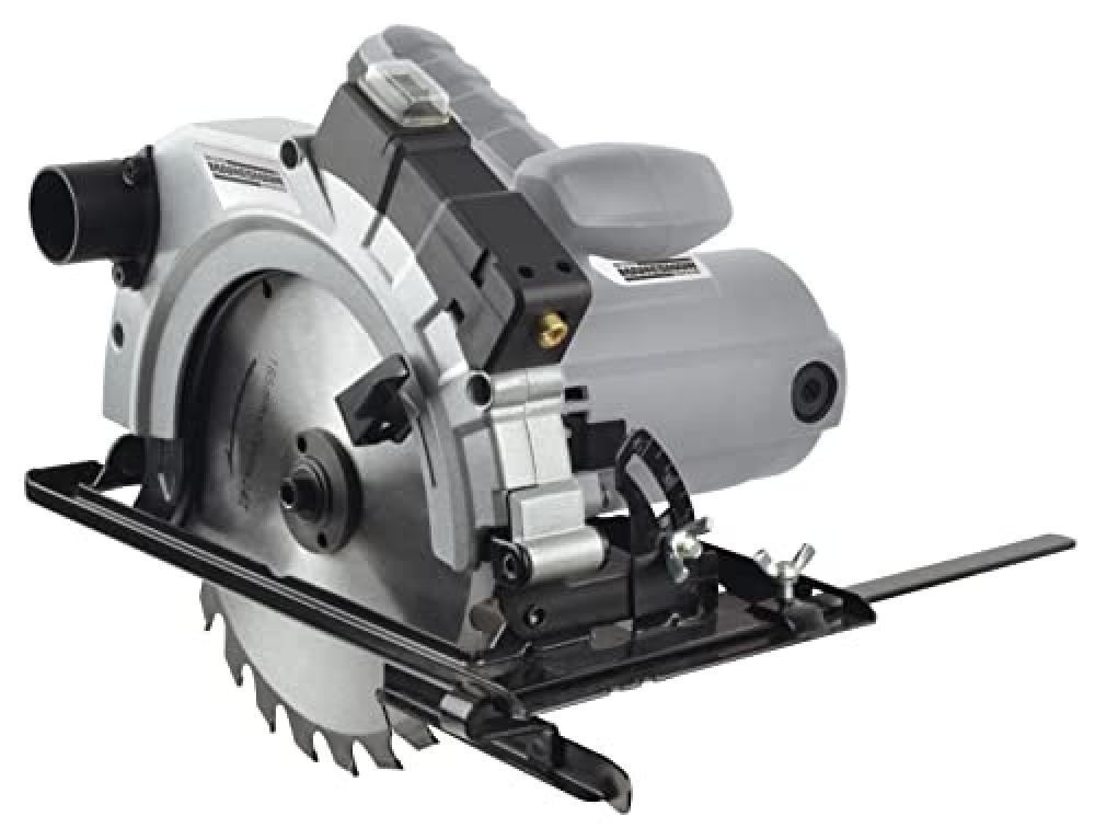 Brüder Mannesmann Werkzeuge M12797 Circular Saw with Laser Grey - NUOVO
