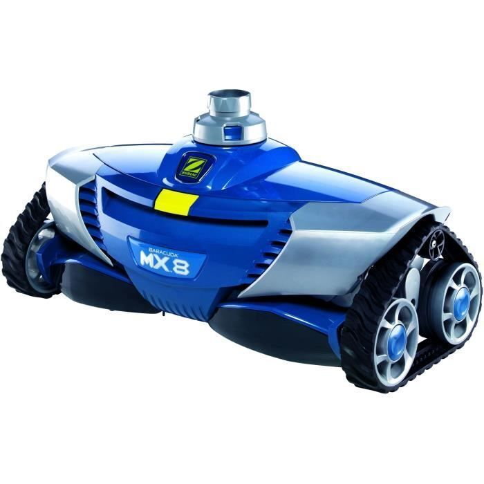 Zodiac MX8 Robot Pulitore Piscina con Turboaspirazione, Robot Idraulico Potente
