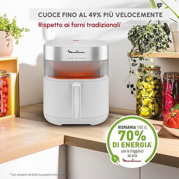 EASY  FRY  INFRARED, FRIGGITRICE  7L, TECNOLOGIA INFRAROSSI