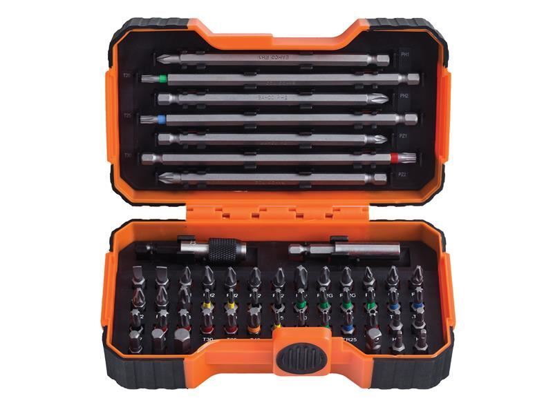 Bahco - Set di punte con codice colore 59/S54BC, 54 pezzi