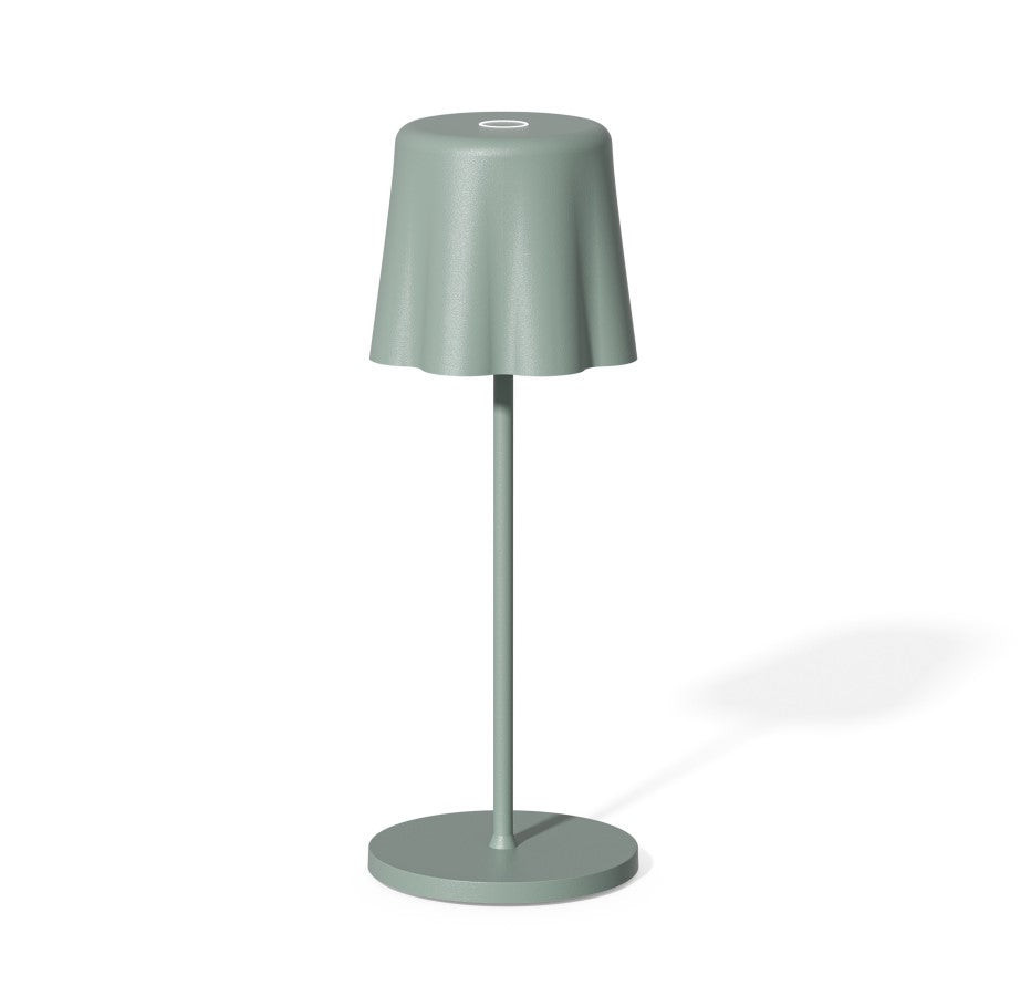 Fade Fade Lampada da Tavolo Aladina Led Ricaricabile H 30 Cm D 11 Cm Wireless Di