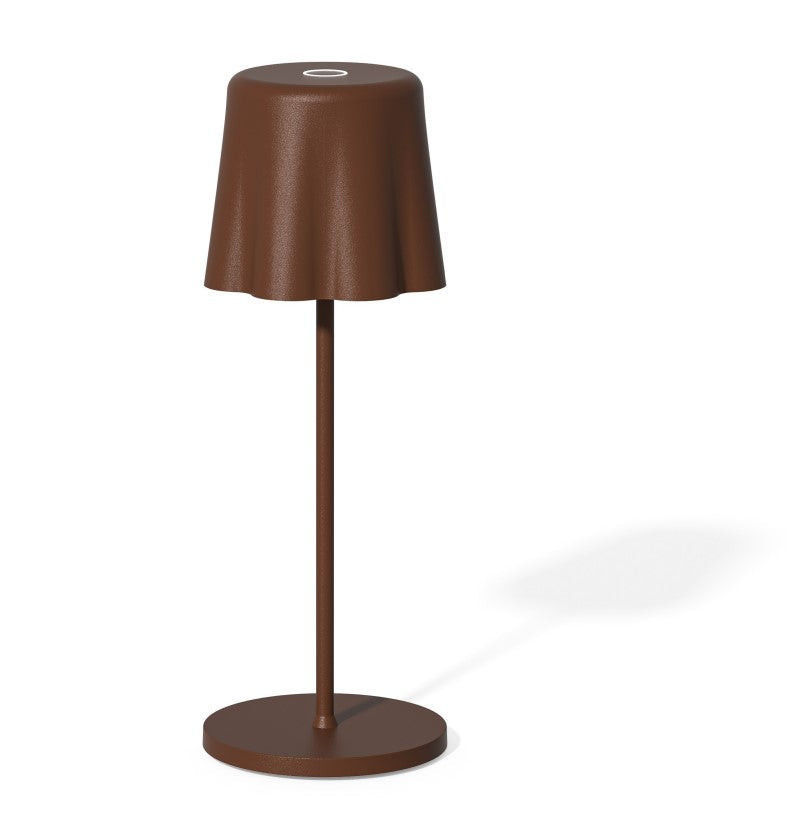 Fade Fade Lampada da Tavolo Aladina Led Ricaricabile H 30 Cm D 11 Cm Wireless Di