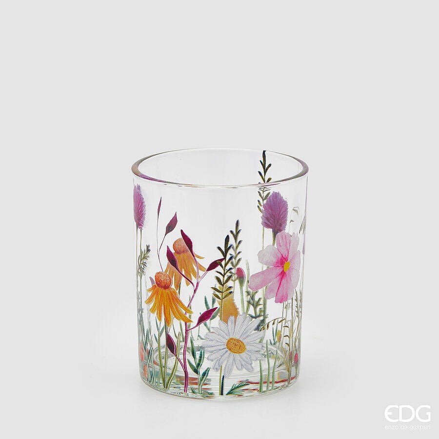 EDG Enzo De Gasperi EDG Enzo De Gasperi Portacandela Rudbeckia Cilindro H 12,5 C