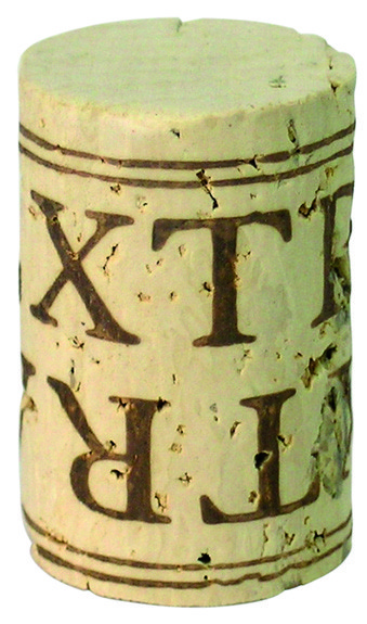 TAPPO IN SUGHERO  ETICHETTA ROSSA mm. 26x40 PZ.100